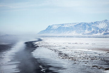 Dyrhólaey Promontory, Iceland, North Atlantic Ocean