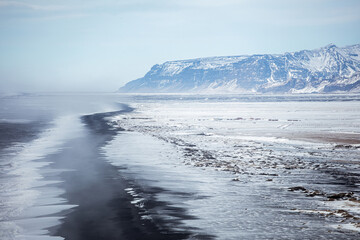 Fototapeta premium Dyrhólaey Promontory, Iceland, North Atlantic Ocean