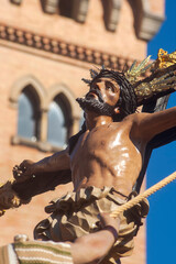 Cristo de la hermandad de la exaltación, semana santa de Sevilla