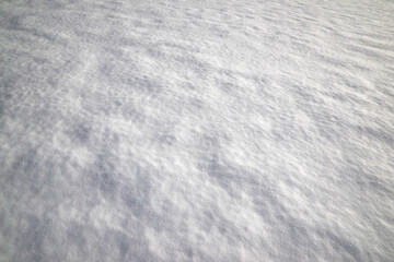 Snow close up