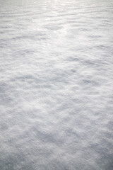 Snow close up