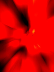 Abstract red blurry motion background. Red greeting card design