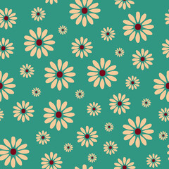 Cute flowers pattern