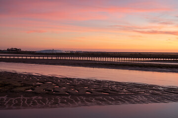 Sunset in Huelva