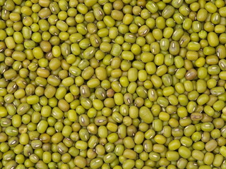 Mung beans background texture, background pattern