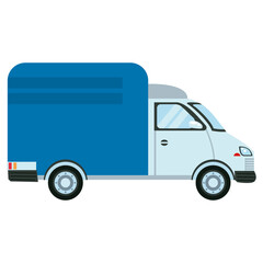 truck delivery service city transport icon