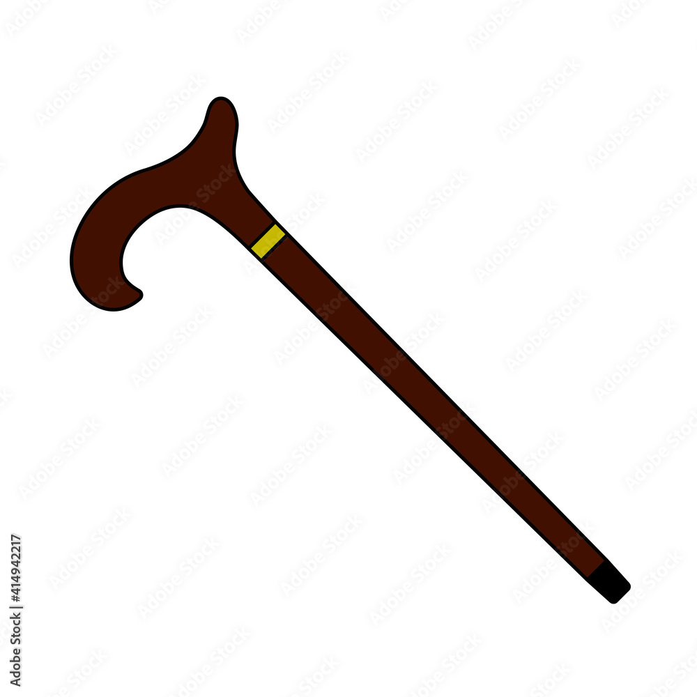 Poster Walking Stick Icon