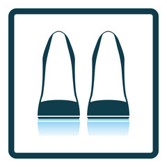 Business Woman Shoes Icon