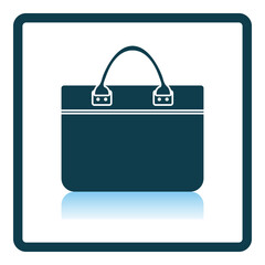 Business Woman Briefcase Icon