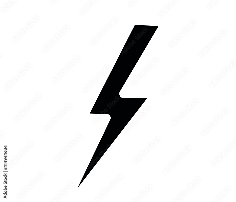 Poster flash vector icon. editable stroke. symbol in line art style for design, presentation, website or ap