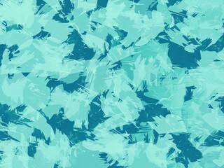 Blue grunge paint texture background wall. Digital art illustration