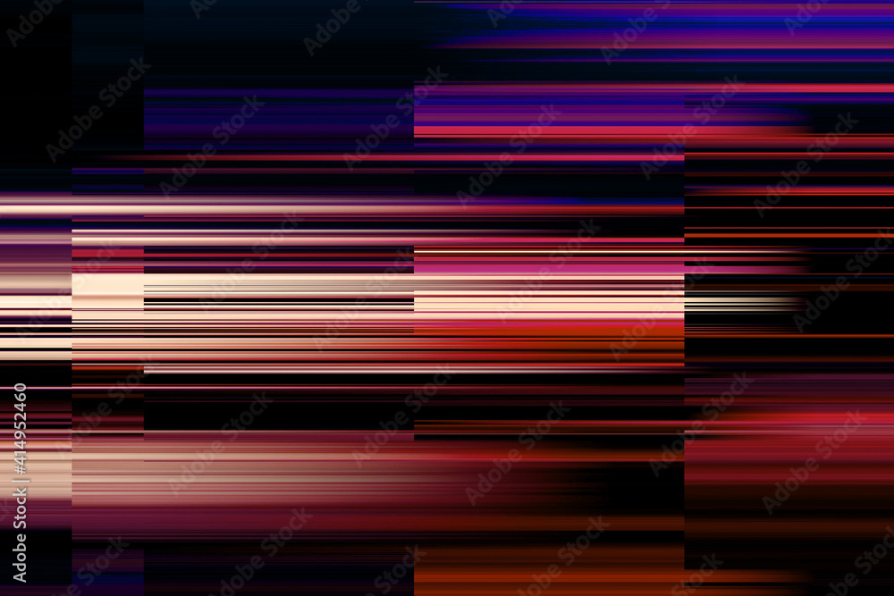Aufkleber modern background with dead pixel and bug, glitch and error signal. optical distortion, overlapping 