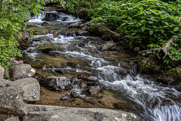 A Beautiful Cascading Waterfall