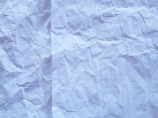 Obraz premium crumpled white paper background, used sheet paper