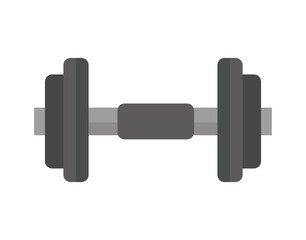 gym dumbbell accessory isolated icon