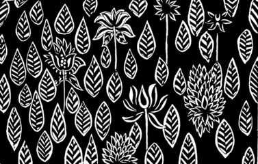 black and white distressed pattern