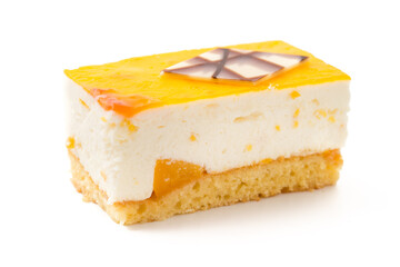 Käsekuchen mit Pfirsich
