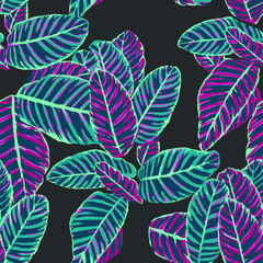 leaf pattern seamless 
