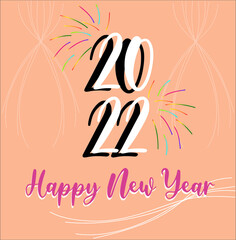 Simple Happy New Year 2022