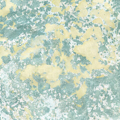 Artistic watercolor background, imitation marble. Turquoise, green marble. Stone texture. Splashes, splashes, strokes. Background for postcards, posters, business cards and other printing
