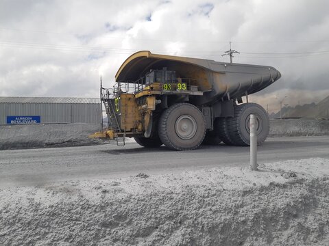 CAMION MINERO, COMPANIA MINERA ANTAMINA, PER&Uacute;