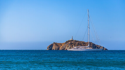 boat on the sea