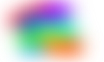 rainbow gradient on white background. colorful textured creative abstract for banner, wallpaper, backdrop, etc. illustration of fun and cheerful vibes for overlay photo lighting.