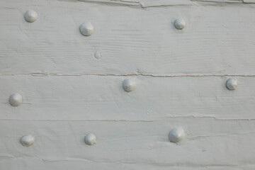 Painted grey wooden door detail, perfect for a background