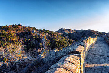 Great Wall of China, Mutianyu, China.