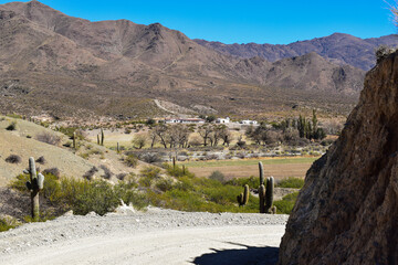 landscape in the mountains