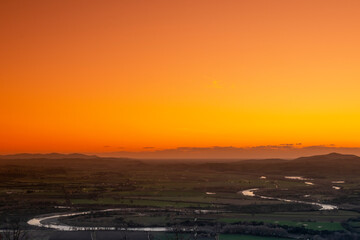 Fototapeta premium Veduta dal Monte Cucco