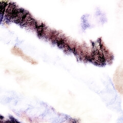 Brown Artistic Dirty. Shibori Texture. Brushed