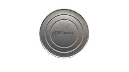 Expiry date and Manufacturing date under the can.