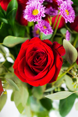 Close Up of Rose Bouquet