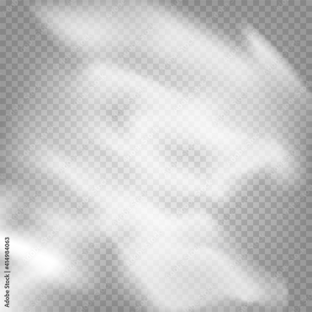Poster smoke vector effect on transparent background