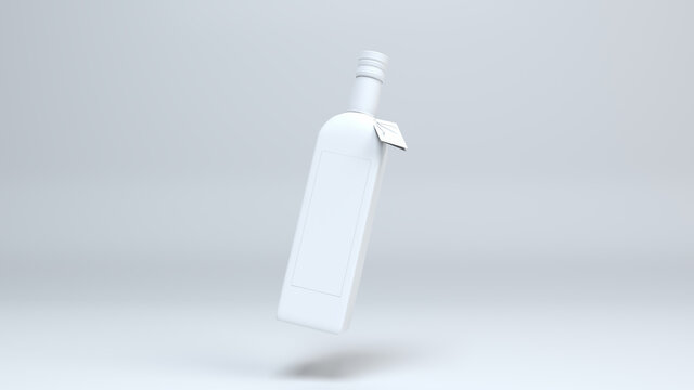3d Render Object minimal Abstack background isolate