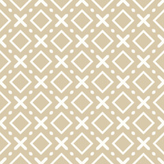 Geometric Seamless Pattern Vector Background