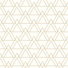 Fototapeta premium Geometric Seamless Pattern Vector Background