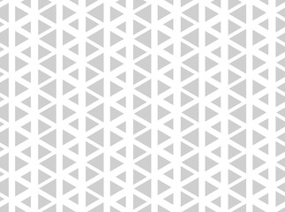 Abstract geometric pattern. A seamless vector background. White and gray ornament. Graphic modern pattern. Simple lattice graphic design.