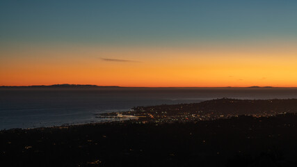 Santa Barbara Harbor Night