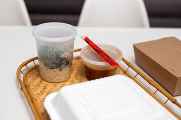 Assortment of Takeout Meals