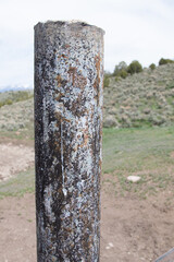 Rusty pillar