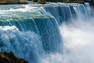 Niagara falls on the American side