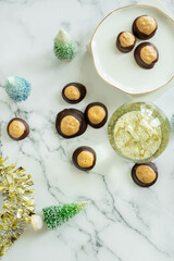 Buckeyes and Chocolate Covered Pretzel Rods