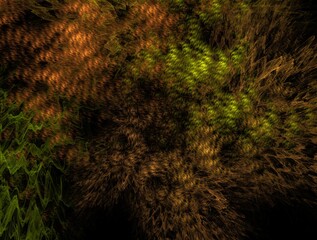 Imaginatory fractal background Image