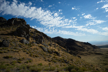 West Desert looking into the Salt Lake