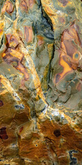 detail of copper ore