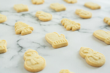 Christmas Shortbread Sugar Cookies