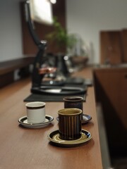 coffee mugcup on a table