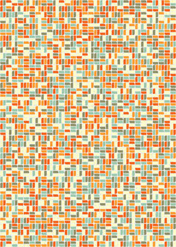 Abstract Geometric Pattern generative computational art illustration © vector_master